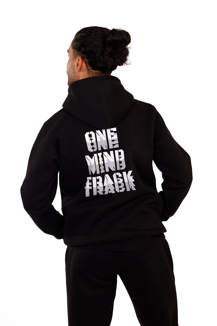 8Track Fit Black Hoodie