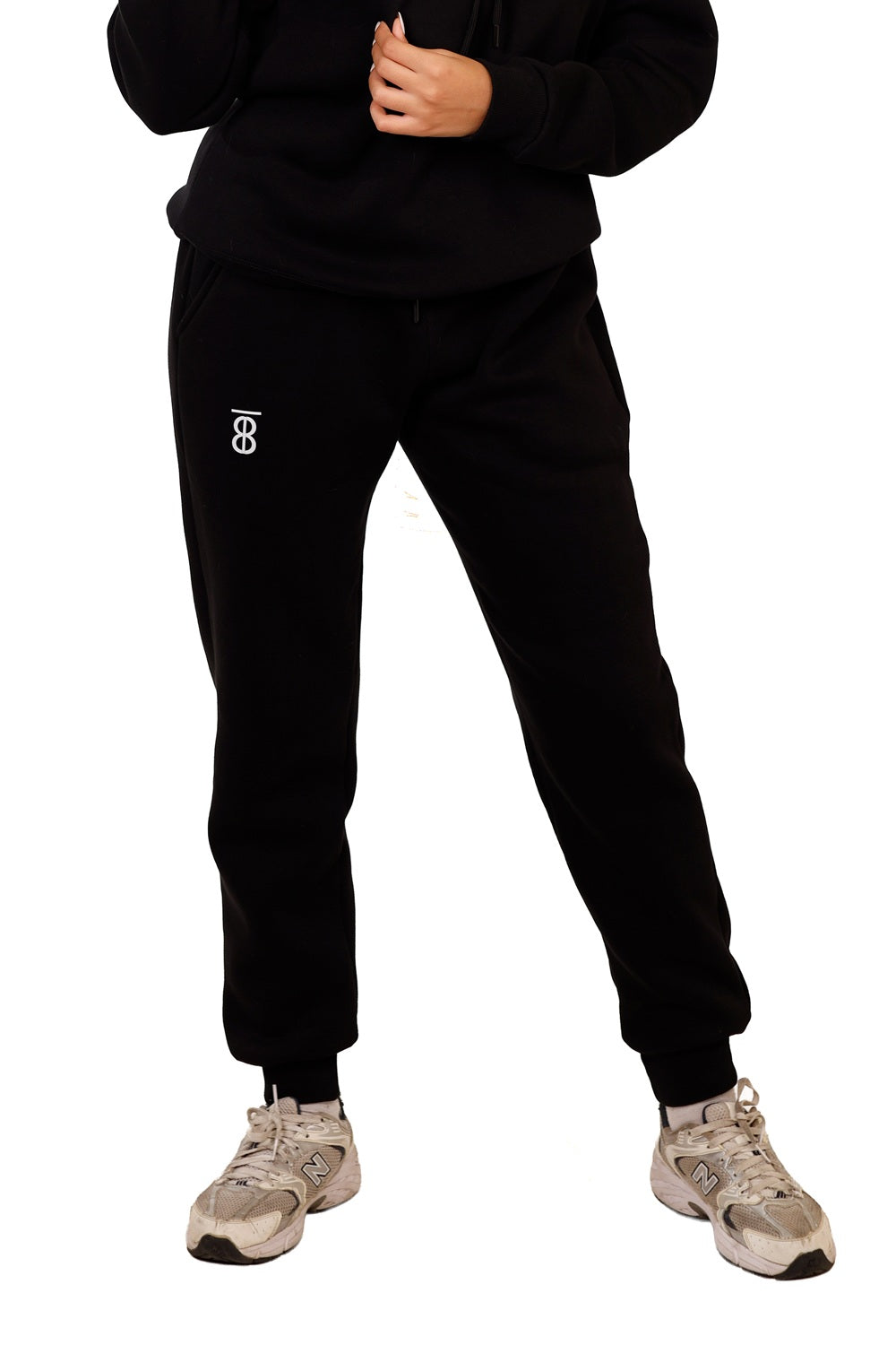 8Track Fit Black Sweatpant